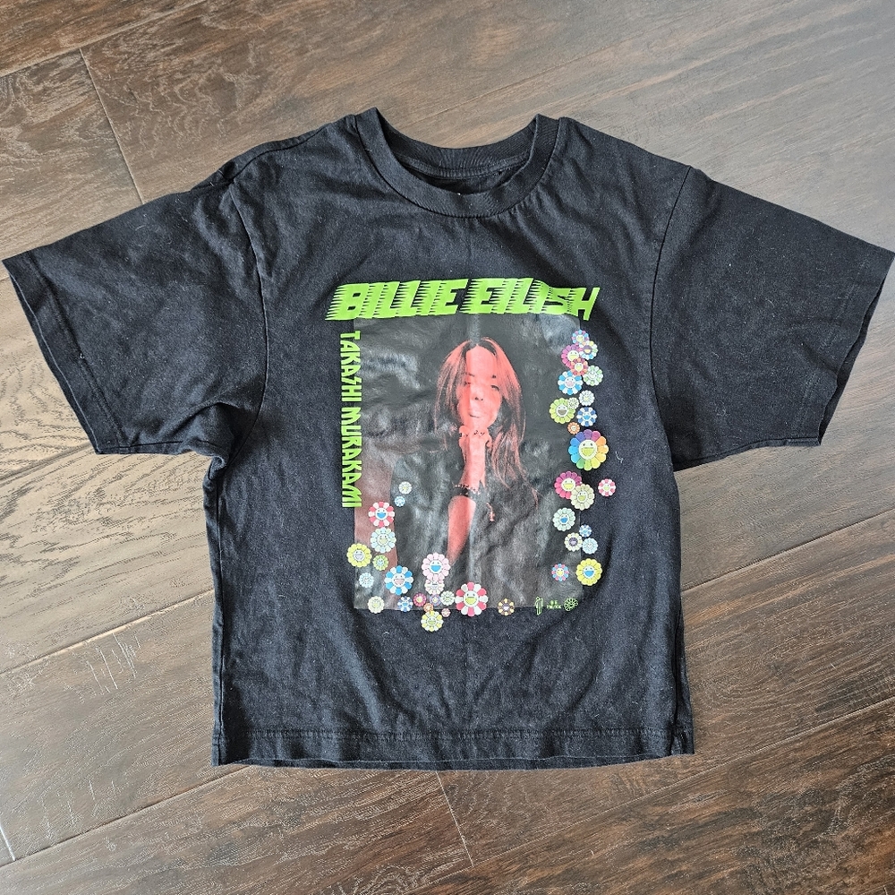 Billie Eilish x Takashi Murakami x Uniqlo Women's Photo Tee, Unisex Adult Sz XXS